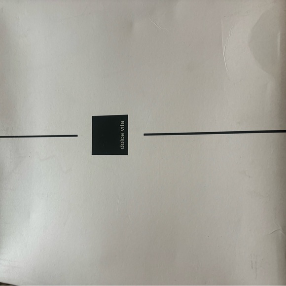 Dolce Vita Perly Cognac OTK genuine Leather Boots with Faux Shearling Lining NWT - Picture 8 of 11